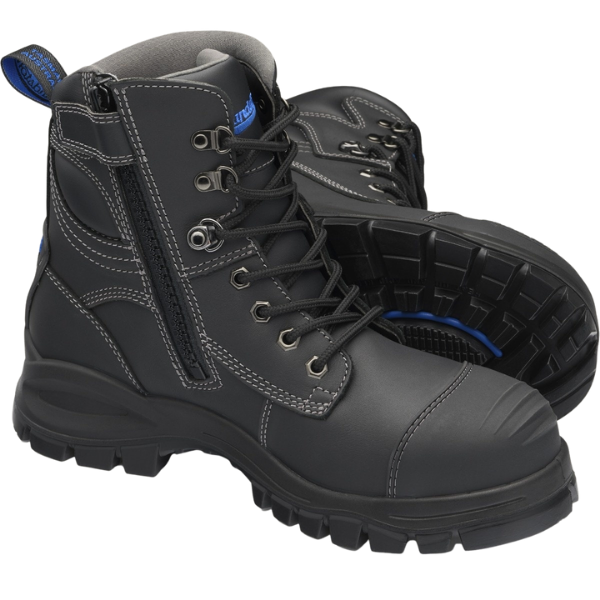 Blundstone 997 Zip Side Lace Up Boot