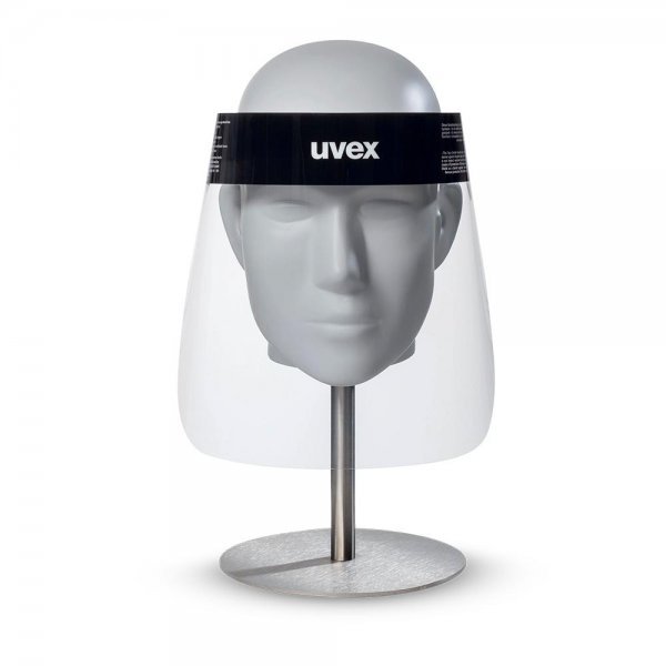 Uvex Disposable Medical Faceshield - Pet 0.3mm Anti-Fog Clear 