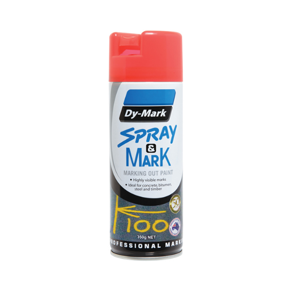 Dy-Mark Spray & Mark / Spot Marking Paint 350g