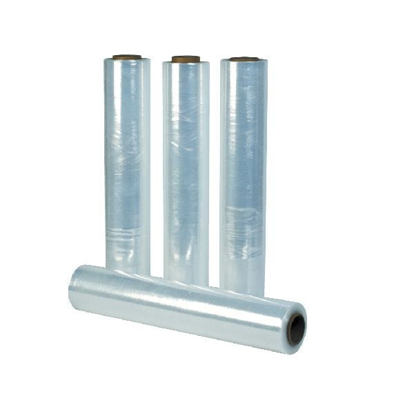 Hand Pallet Wrap Clear - 500mm x 400m Roll