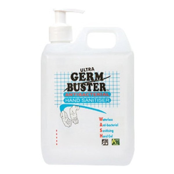 Germbuster Antibacterial Hand Sanitiser - 1 Litre Pump