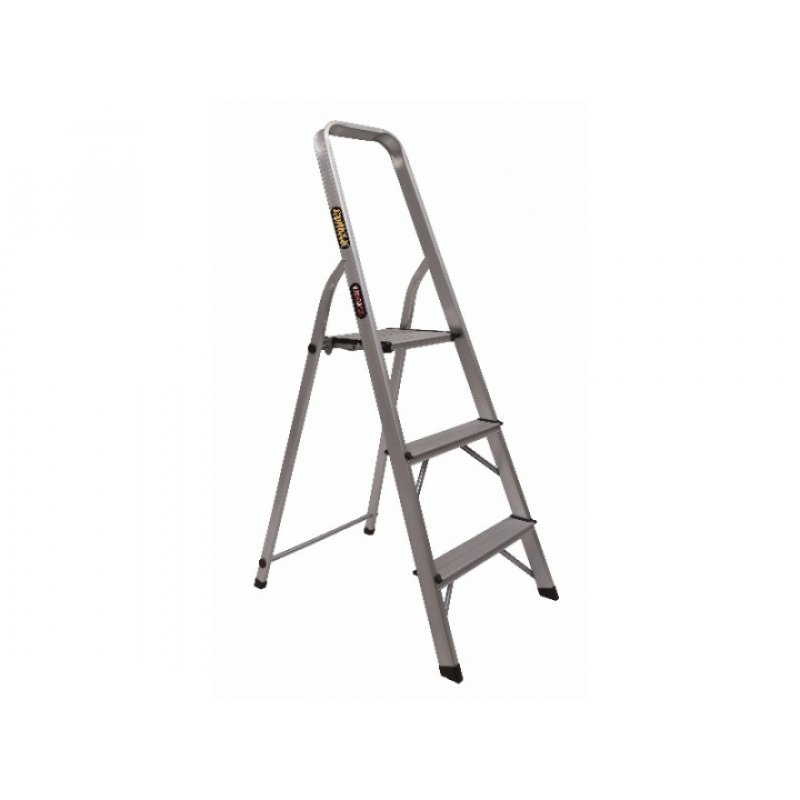 Gorilla Aluminium Platform Step Ladder - 3 Step / 0.78 Metre