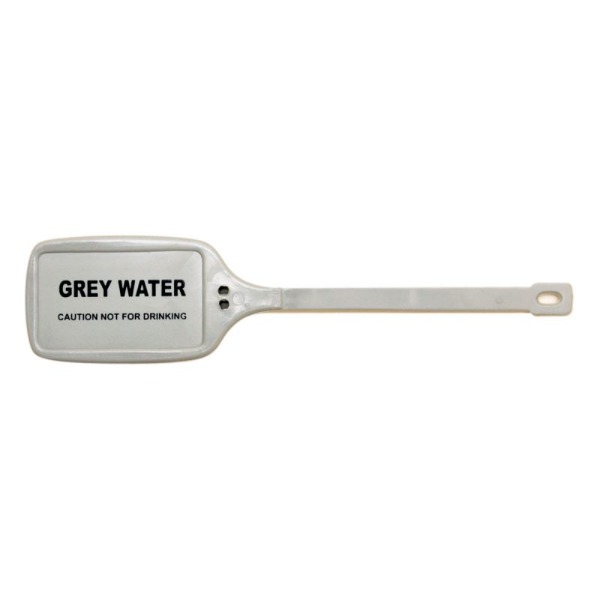 Fuel Container ID Tags - Grey Water